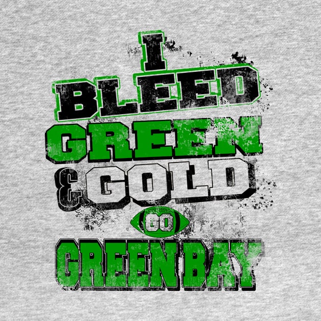 I Breed Green And Gold Greenbay by jerranne